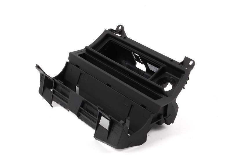 Soporte central de interruptores OEM 51168268891 para BMW E46. Original BMW.