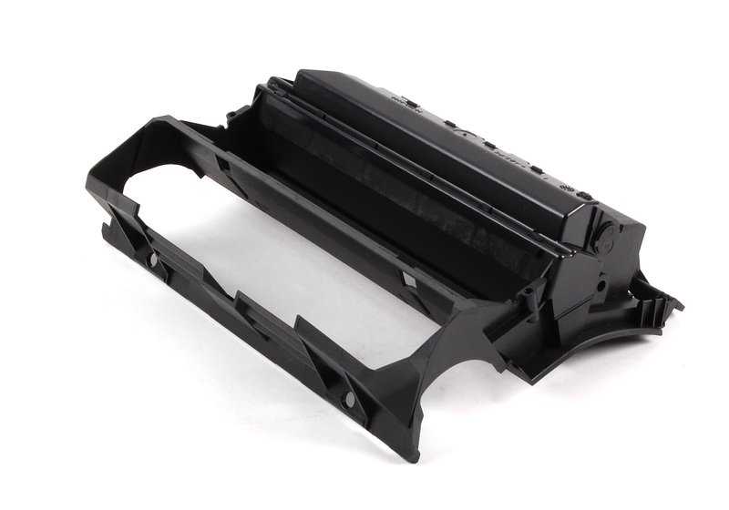 Soporte central de interruptores OEM 51168268891 para BMW E46. Original BMW.