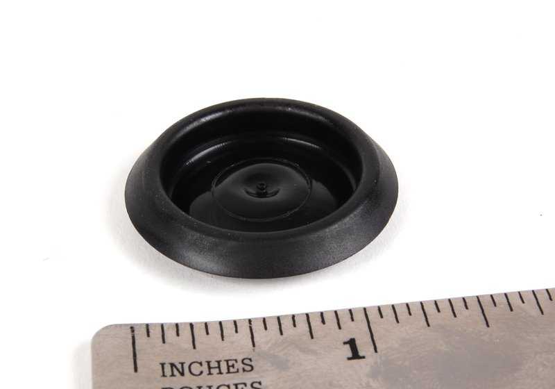 Tapón de cierre OEM 51718126605 para BMW {E81, E82, E87, E88, E36, E46, E90, E91, E92, E93, E34, E39, E60, E61, E63, E64, E38, E65, E66, E31, E84, E83, E53, E70, E71, E72, Z3, E85, E86, E52} y MINI {R50, R52, R53, R55, R56, R57, R58, R59, R60, R61}.