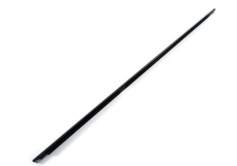 External cover Left rear door window 51227135163 for BMW E60. Original BMW.