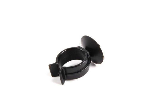 Hose holder for BMW 1 Series E81, E82, E87, F20, F21, 2 Series F22, F23, 3 Series E90, E92, 4 Series F32, F33, 5 Series E60N, F10, 6 Series F06, F12, 7 Series E65 , F01N, i I01, X1 F48, X2 F39, X5 E53, Z4 E85 (OEM 07147506219). Genuine BMW