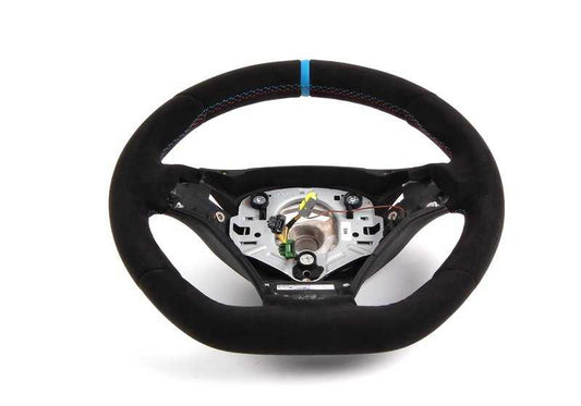 Sportflyer M Performance II OEM 32302212773 für BMW E90, E90N, E92, E92N, E93, E93N und 1M Coupé mit DKG -Änderung. Beschichtet in Alcántara mit M. Original BMW Design.