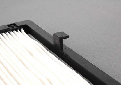 Filtro de habitáculo (microfiltro) OEM 64311390836 para BMW E34, E32, E36, E38, E39, E31. Mejora la calidad del aire interior. Original BMW.