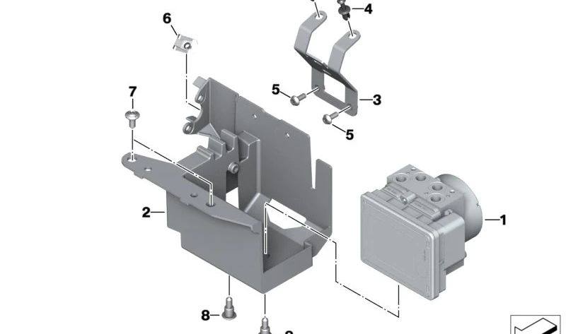 Modulador de presión ABS OEM 34511692906 para motos BMW R 1250 GS, R 1250 GS Adventure, S 1000 RR, S 1000 XR, M 1000 RR, M 1000 R... y más. Original BMW Motorrad.