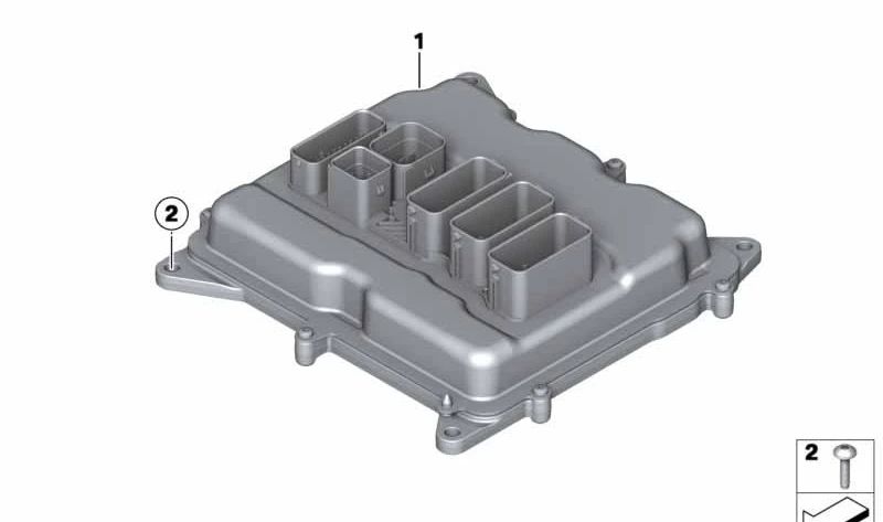 Basic command mechanism DME OEM 12148661468 for BMW X1 E84 SDRive20i, XDRive20i, XDRive28I. Original BMW.