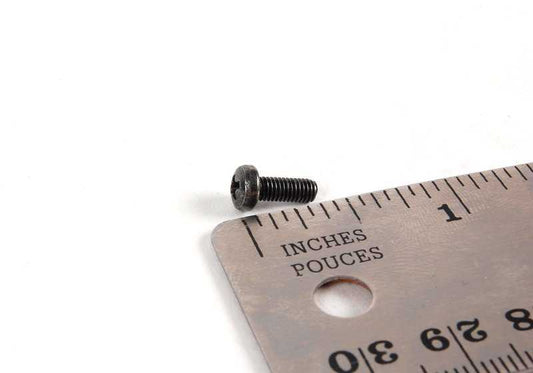 Tornillo de cabeza plana OEM 07119904046 para BMW E46, E39, E38, E53. Pieza original BMW. Ideal para fijaciones electrónicas, interiores o componentes específicos.