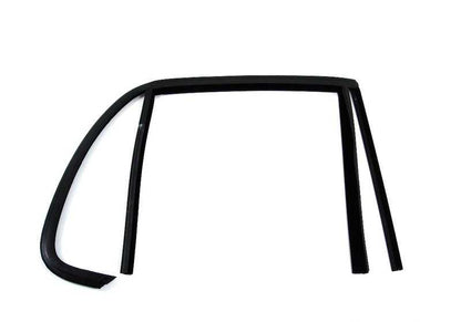 Guía de ventana trasera derecha OEM 51348176588 para BMW E34. Original BMW.