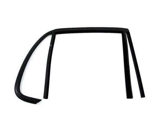 Guía de ventana trasera derecha OEM 51348176588 para BMW E34. Original BMW.