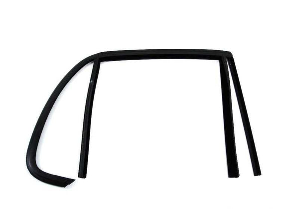 Guía de ventana trasera derecha OEM 51348176588 para BMW E34. Original BMW.