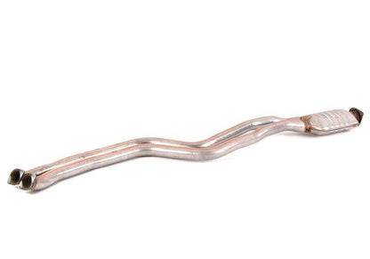 Silencioso central (Mittelschalldämpfer) OEM 18307599743 para BMW E82, E88. Original BMW.