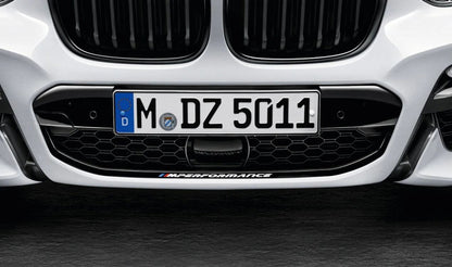 Laminación M Performance en color negro brillante para BMW X3 G01, G08, G08E, X4 G02 (OEM 51142456203). Original BMW
