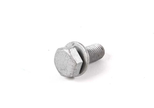 Tornillo hexagonal con arandela M10x25 OEM 07119905147 para BMW E81 116d, 116i. Pieza original BMW. Ideal para motor, sistema de distribución y riementrieb.