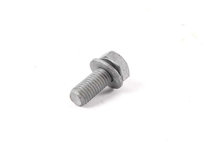Tornillo hexagonal con arandela M10x25 OEM 07119905147 para BMW E81 116d, 116i. Pieza original BMW. Ideal para motor, sistema de distribución y riementrieb.