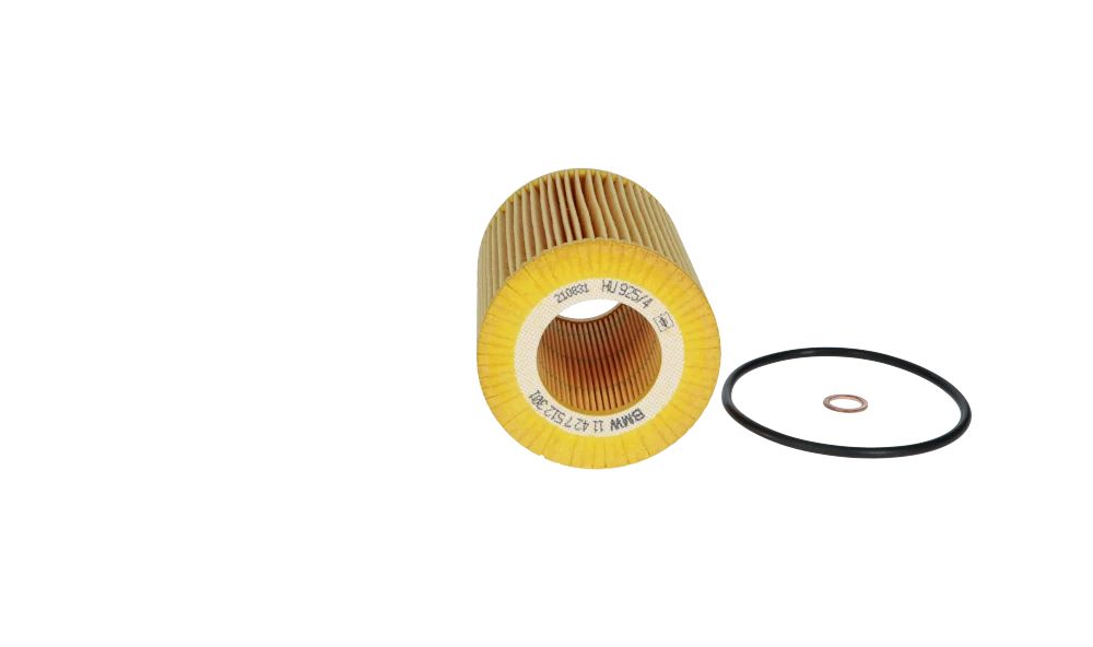 Filtro de aceite OEM 11427512300 para BMW E36, E46, E39, E60, E61, E38, E65, E66, E83, E53, Z3, E85. Compatible con motores M52. Original BMW.