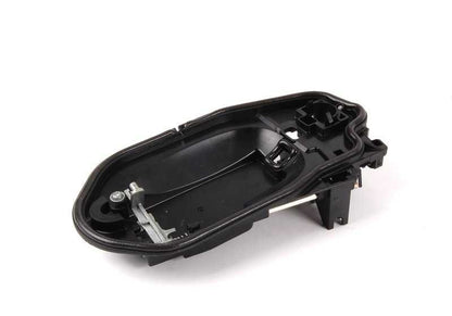 Soporte interior tirador exterior puerta derecha OEM 51217199556 para BMW E60, E60N, E61, E61N. Original BMW.