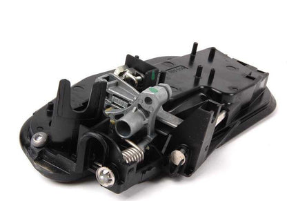 Soporte interior tirador exterior puerta derecha OEM 51217199556 para BMW E60, E60N, E61, E61N. Original BMW.