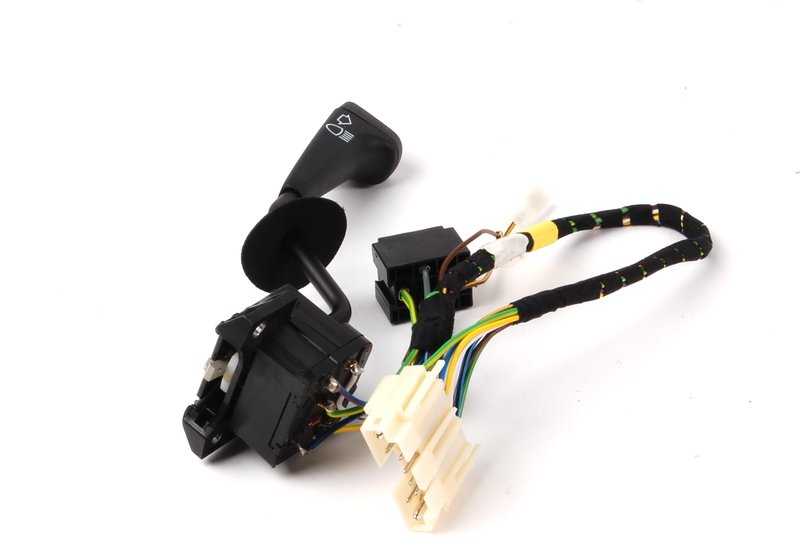 Interruptor luces e intermitentes OEM 61311377077 para BMW E30, E24. Pieza original BMW.
