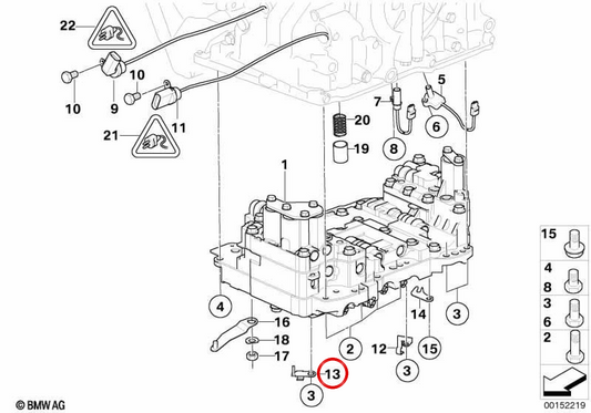 OEM-Klemme 24237551996 für MINI R53, R56, Clubman R55, Cabrio R52, Coupé R58, Roadster R59, Countryman R60, Paceman R61... und mehr. Originaler MINI.