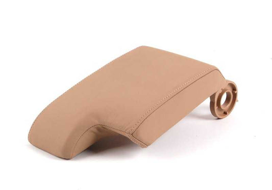 Apoyabrazos de cuero OEM 51168238230 para BMW E46. Original BMW.