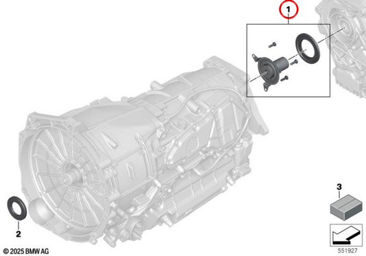 Reparaturkit OEM 24275A84739 für BMW G60, G61, G90, G70, G05, G09. Original BMW.