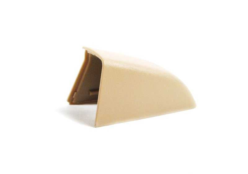 Caperuza color Hellbeige OEM 51168244448 para BMW Serie 3 E46. Original BMW.