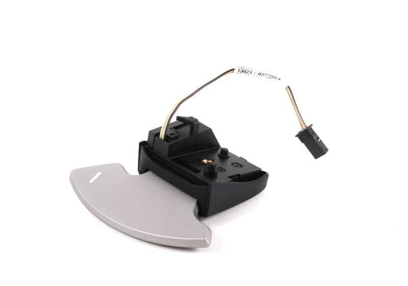 Left change lever (Schaltwippe) OEM 61317840476 for BMW E90, E90N, E92, E92N, E93, E93N, E70, E71. Original BMW.