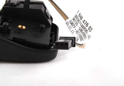 Left change lever (Schaltwippe) OEM 61317840476 for BMW E90, E90N, E92, E92N, E93, E93N, E70, E71. Original BMW.
