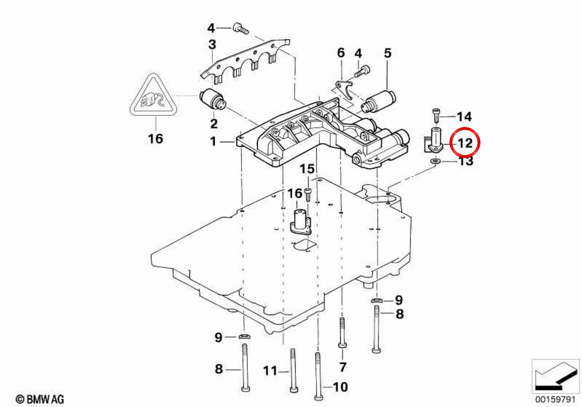 OEM 24341219316 Revolutionssensor für BMW E36, E46, E34, E39, E32, E38, E85. Original BMW.