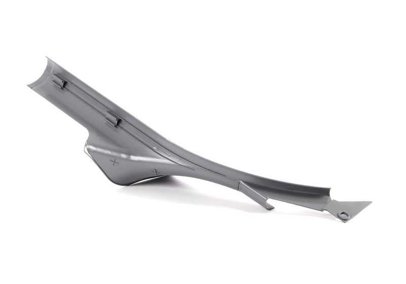 Moldura del umbral de entrada trasera izquierda para BMW Serie 5 E39 (OEM 51478204011). Original BMW