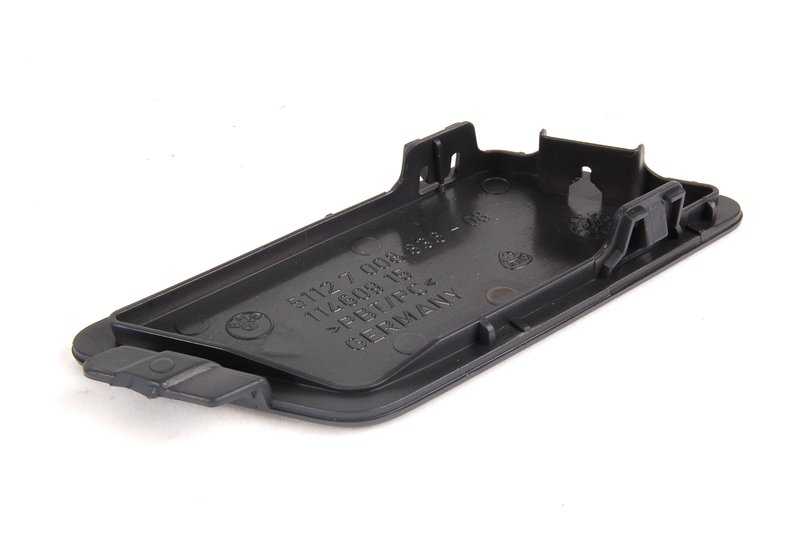 Tapa para gancho de remolque OEM 51127117899 para BMW E63, E64. Original BMW.