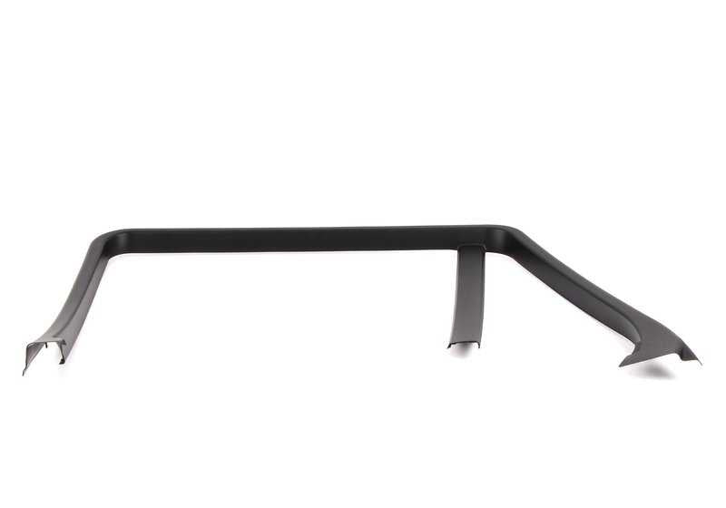 Cubierta marco ventana puerta trasera derecha OEM 51357141036 para BMW X5 E70 (todos los modelos: 3.0d, 3.0sd, 3.0si, 4.8i, M) del 2006 al 2013. Original BMW.