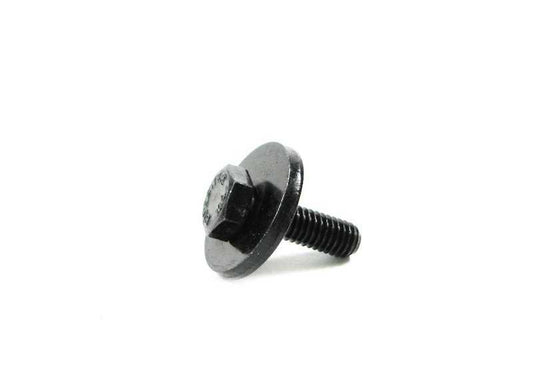 Tornillo hexagonal con arandela M6x20 OEM 07147151867 para BMW E81, E87, E84, E53 y MINI R55, R56, R57, R58, R59. Original BMW y MINI. Ideal para fijaciones generales en carrocería y sistemas del vehículo.