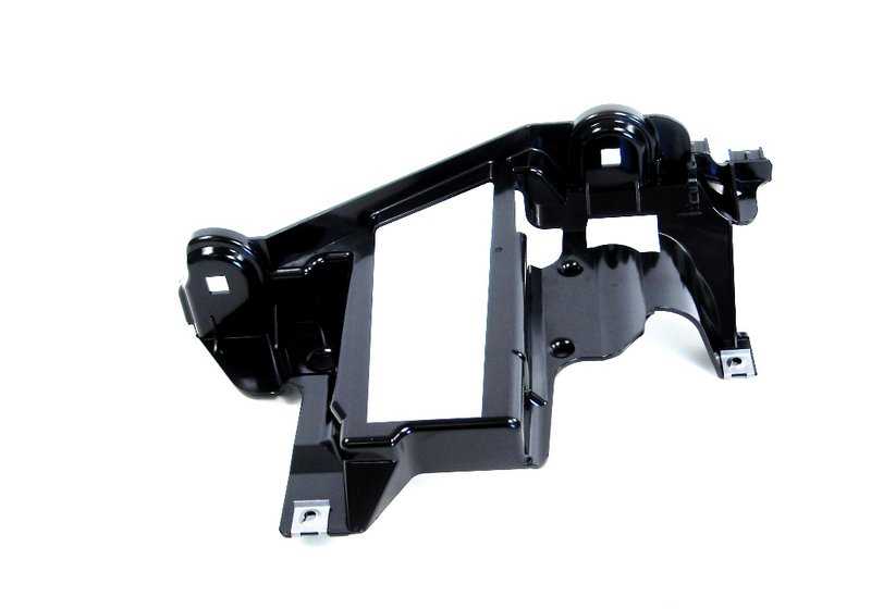 Soporte derecho para faro delantero OEM 63126927798 para BMW X5 E53. Compatible con todos los modelos E53: 3.0d, 3.0i con cambio manual y automático. Original BMW.