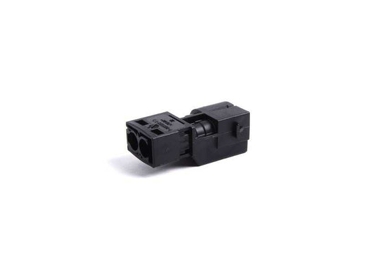 Conector eléctrico 2 pines OEM 61131378106 para BMW E36, E46, E39. Original BMW.