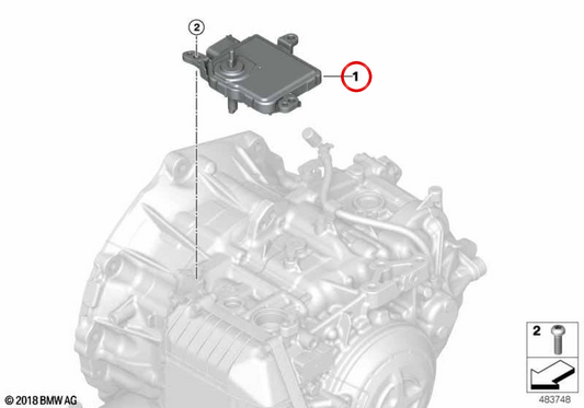 OEM 24605A20559 Steuermodul für BMW F40, F44. Original BMW.