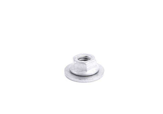 Tuerca hexagonal M6 OEM 07146951627 para BMW {E81, E82, E87, E88, F20, F21, F22, F23, F44, F45, F46, F87, E46, E90, E91, E92, E93, F30, F31, F34, F80, F32, F33, F36, F82, F83, F07, F06, F12, F13, F91, F92, F93, G14, G15, G16, E84, F48, F39, E70, E89,