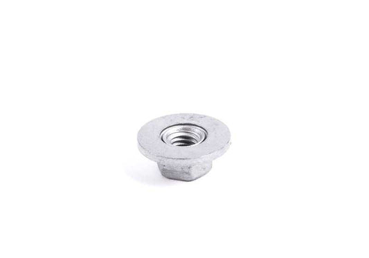 Tuerca hexagonal M6 OEM 07146951627 para BMW {E81, E82, E87, E88, F20, F21, F22, F23, F44, F45, F46, F87, E46, E90, E91, E92, E93, F30, F31, F34, F80, F32, F33, F36, F82, F83, F07, F06, F12, F13, F91, F92, F93, G14, G15, G16, E84, F48, F39, E70, E89,