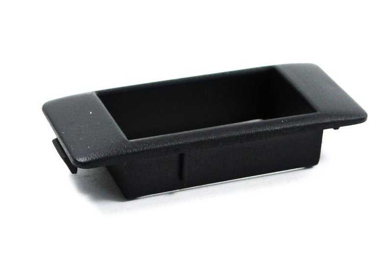 Embellecedor para conmutador de luces OEM 51168199738 para BMW E36. Original BMW.