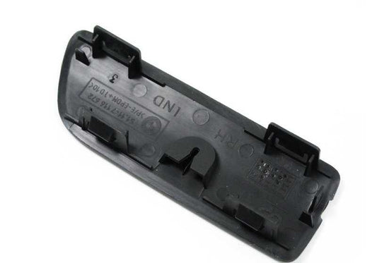 Copertura del gancio destro OEM 51117116672 per BMW X5 E53. BMW originale.