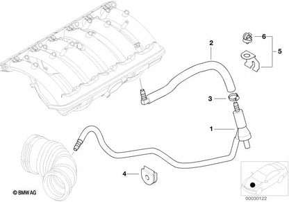 A été pour la série BMW 3 E46 (OEM 11611435984). BMW d'origine