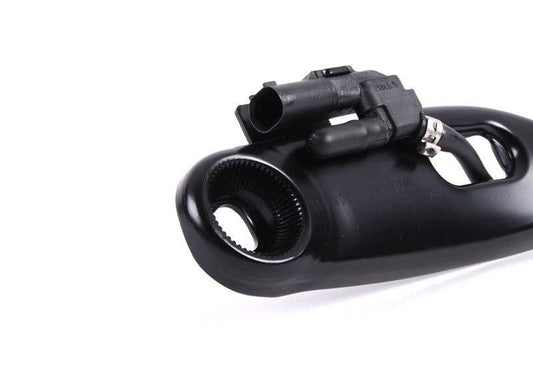 Brazo limpiaparabrisas izquierdo OEM 61617208691 para BMW E65, E66. Recambio original BMW.