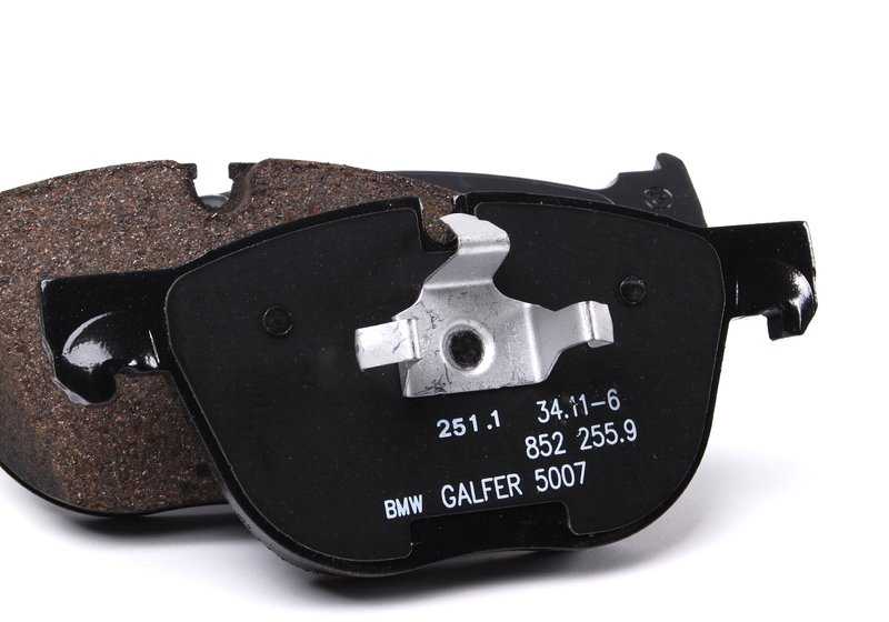 RIPARAZIONE PILLE FRENO FRENO OEM 34116852253 per BMW X5 {E70} Modelli: 3.0D, 3.0SD, 3.0SI, 4.8i, XDrive30D. BMW originale.