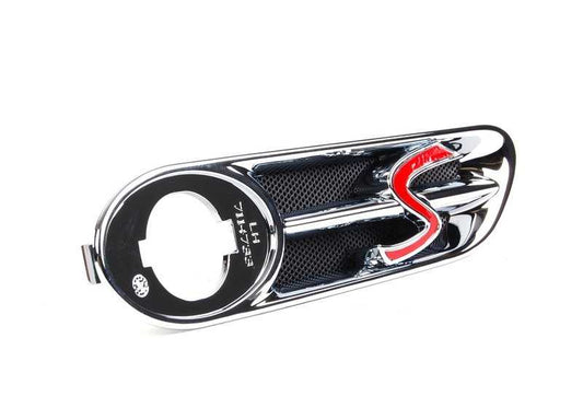 Paramento pared lateral delantero izquierdo OEM 51137114733 para MINI Cooper S R52, R53. Original MINI.
