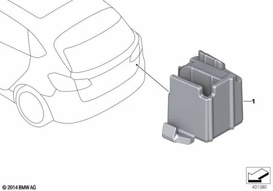 HKFM / LFE support for BMW 2 Series F46, F46N, X1 F48, F49 (OEM 61357360958). Genuine BMW.