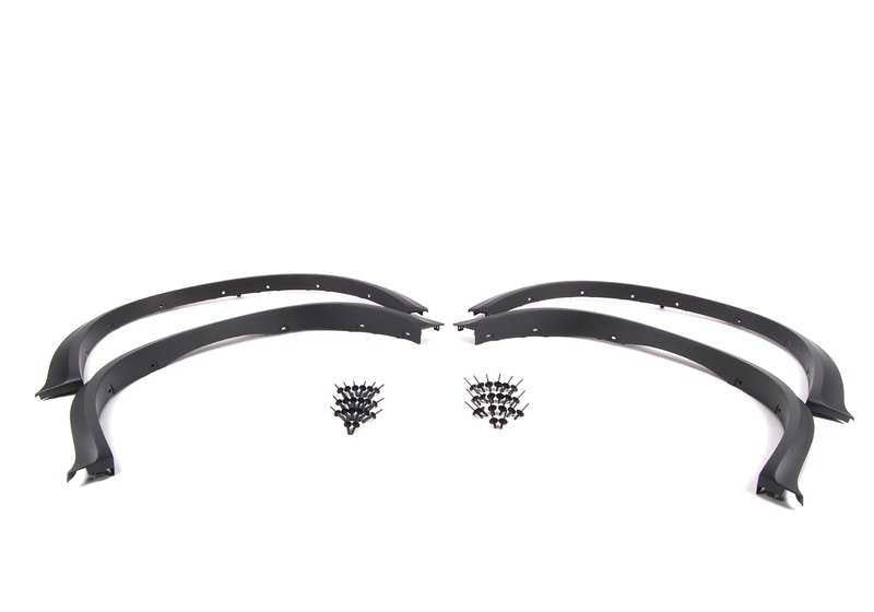 OEM 51770421056 fender flare kit for BMW E70 X5 (all compatible models). Original BMW.