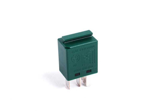 Relé conmutador verde OEM 61366980177 para BMW E81, E82, E87, E88, E90, E91, E92, E93, F10, F11, F18, E84, F25, F26, E70, E71, E72, E89. Original BMW.