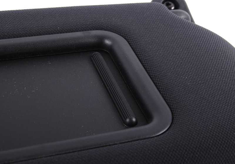 Innenparasole rechts Antracita Fabric 51167960064 für BMW 3 E92 und E92N. Originaler BMW -Ersatz.