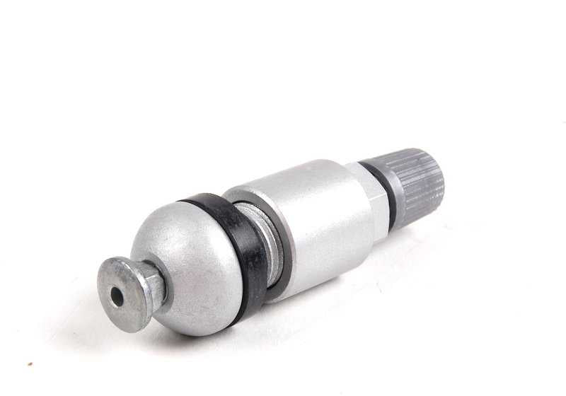 Válvula RDC corta OEM 36146792829 para BMW E46, E39, E60, E61, F10, F11, F30, F31, F32, F33, F34, E90, E91, E92, E93, X1, X3, X5, X6 y MINI R50-R61, F55-F57. Original BMW y MINI.