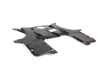Protector de bajos / Cubierta inferior OEM 51718168107 para BMW E38. Original BMW.