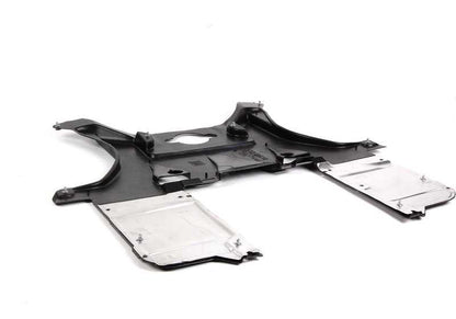 Protector de bajos / Cubierta inferior OEM 51718168107 para BMW E38. Original BMW.